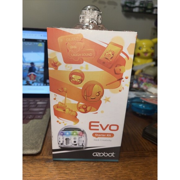 Ozobot Ozobot Evo Starter Kit Model 040101 Moving Robot Bluetooth Appears Unused - Picture 1 of 5